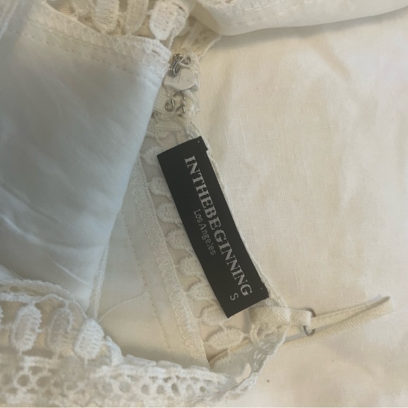 White crochet mini dress - Picture 1 of 5